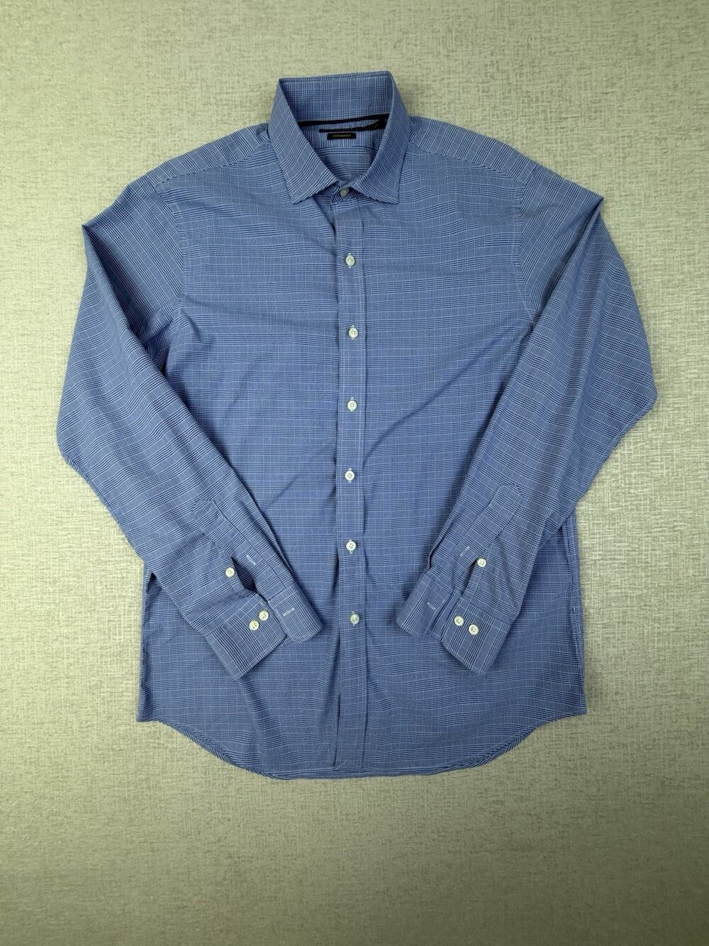 Polo Ralph Lauren Performance Men’s Large Blue Plaid Button Down Shirt